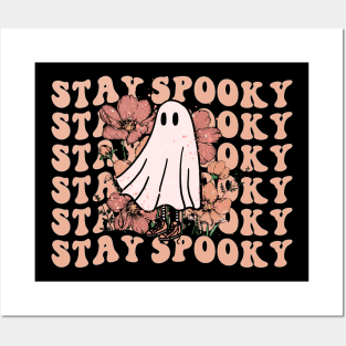 Stay Spooky, Halloween ghost Posters and Art